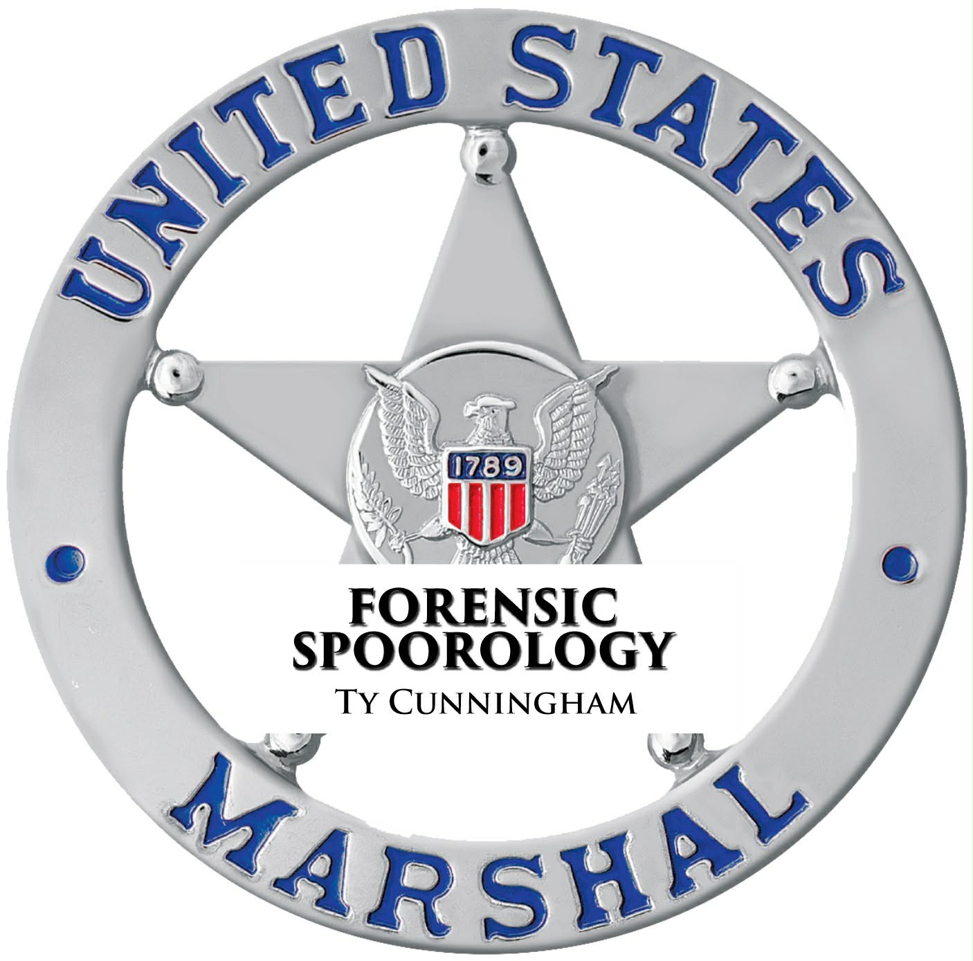 U.S. Marshal Forensic Spoorology Badge
